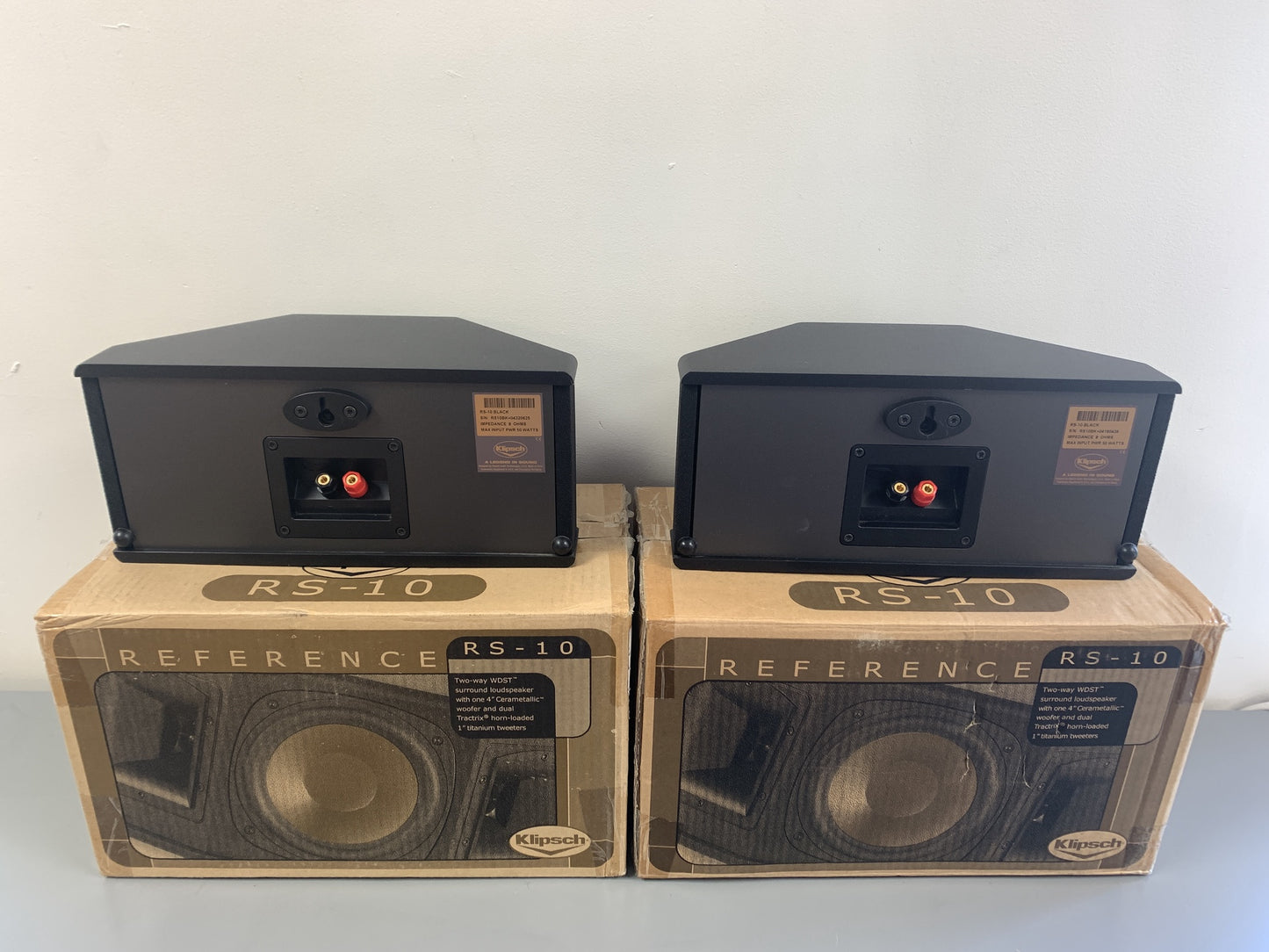 Klipsch RS-10 Speakers *w boxes