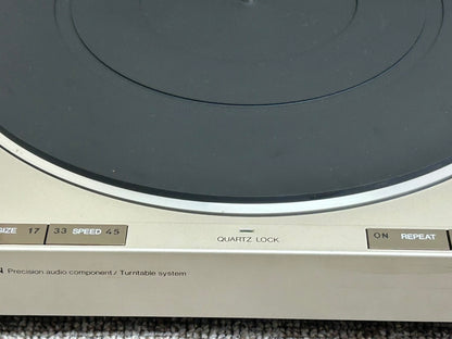 Denon DP-11F Direct Drive Turntable Fully Automatic Quartz Lock * Fully Serviced * Signet Cartridge