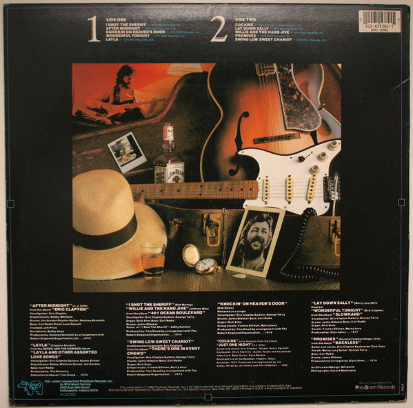 Eric Clapton : Time Pieces - The Best Of Eric Clapton (LP, Comp, Club, RE, RCA)