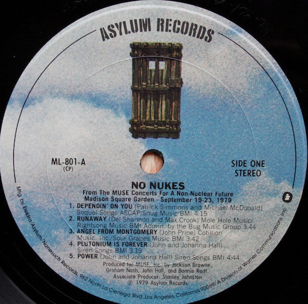 Buy Various : No Nukes - The Muse Concerts For A Non-Nuclear