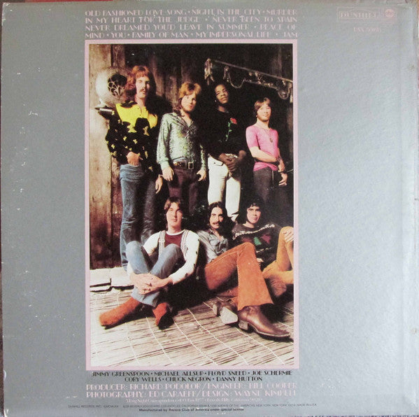 Three Dog Night : Harmony (LP, Album, Club, Rec)