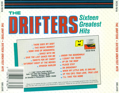 The Drifters : Sixteen Greatest Hits (CD, Comp, RE)