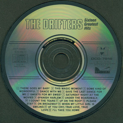 The Drifters : Sixteen Greatest Hits (CD, Comp, RE)
