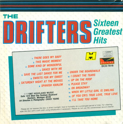 The Drifters : Sixteen Greatest Hits (CD, Comp, RE)