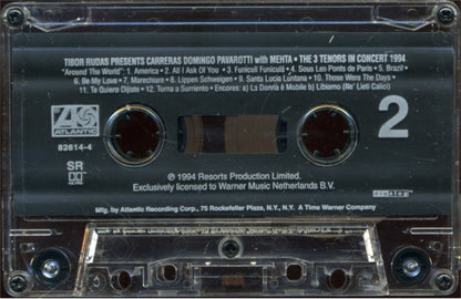 Carreras* - Domingo* - Pavarotti* With Mehta* : The 3 Tenors In Concert 1994 (Cass, Album)