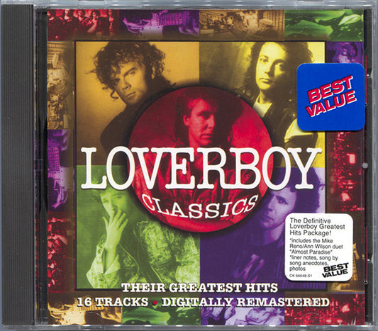 Loverboy : Classics - Their Greatest Hits (CD, Comp, RM)