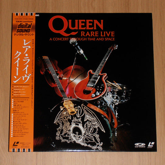 Queen : Rare Live (A Concert Through Time And Space) (Laserdisc, 12", S/Sided, NTSC)