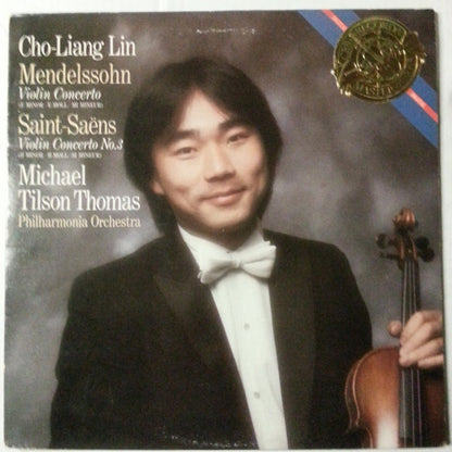 Mendelssohn*, Saint-Saëns*, Cho-Liang Lin, Michael Tilson Thomas, Philharmonia Orchestra :  Violin Concerto /  Violin Concerto No. 3  (LP, Album)