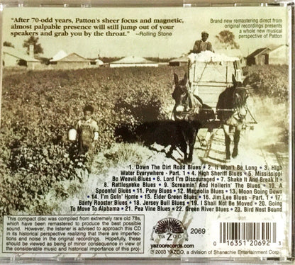 Charley Patton : The Best Of Charlie Patton (Classic Recordings From The 1920's And 30's) (CD, Comp, RM)