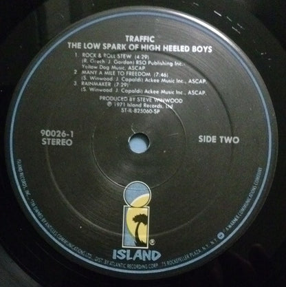 Traffic : The Low Spark Of High Heeled Boys (LP, Album, RE, SRC)