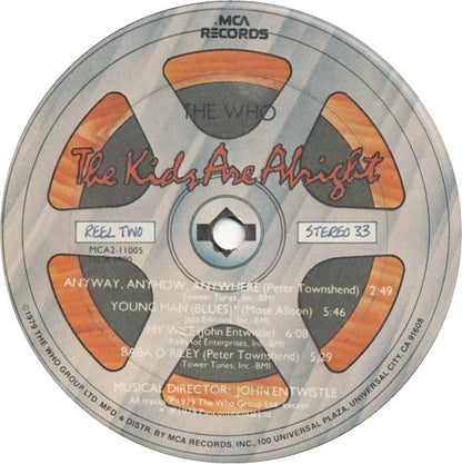The Who : The Kids Are Alright (2xLP, Album, Gol)