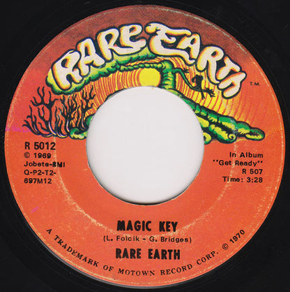 Rare Earth : Get Ready (7", Single, Ame)