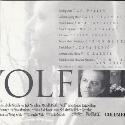 Ennio Morricone : Wolf (Original Motion Picture Soundtrack) (CD, Album)