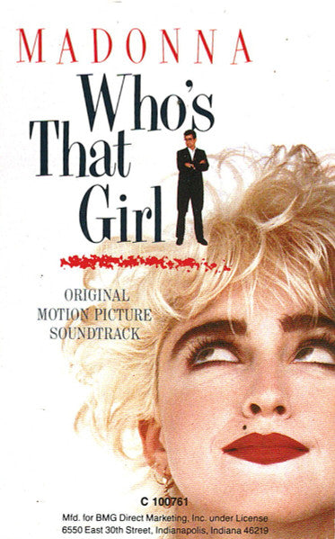 Various : Who's That Girl (Original Motion Picture Soundtrack) (Cass, Album, Comp, Club, RE, BMG)
