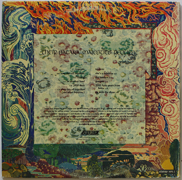 The Rolling Stones : Their Satanic Majesties Request (LP, Album, RP, Wad)