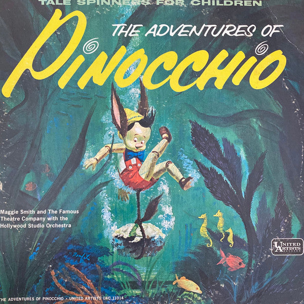 Maggie Smith And The Famous Theatre Company With The Hollywood Studio Orchestra : The Adventures Of Pinocchio (LP)