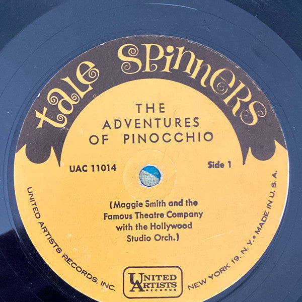 Maggie Smith And The Famous Theatre Company With The Hollywood Studio Orchestra : The Adventures Of Pinocchio (LP)