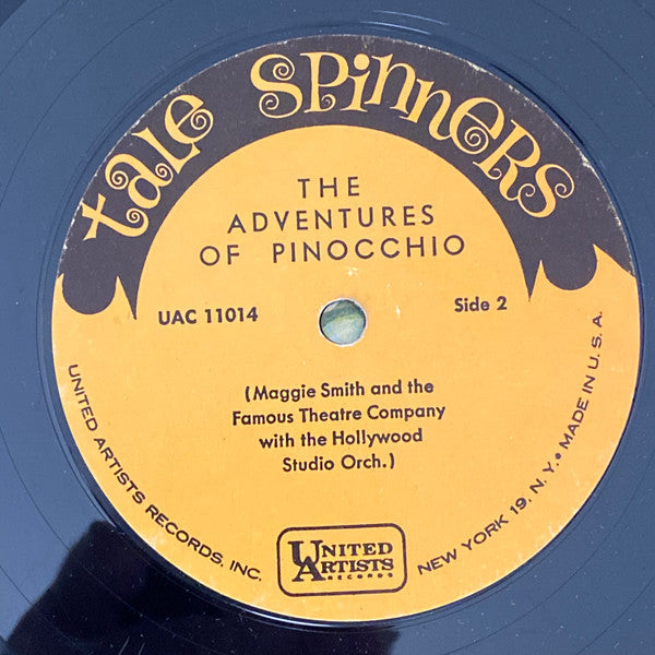 Maggie Smith And The Famous Theatre Company With The Hollywood Studio Orchestra : The Adventures Of Pinocchio (LP)