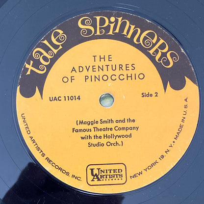 Maggie Smith And The Famous Theatre Company With The Hollywood Studio Orchestra : The Adventures Of Pinocchio (LP)