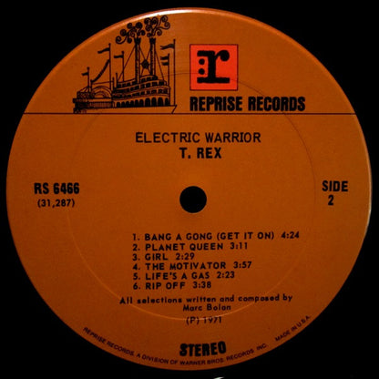 T. Rex : Electric Warrior (LP, Album, Pit)