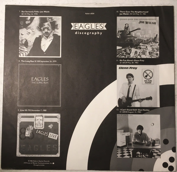 Eagles : Eagles Greatest Hits Volume 2 (LP, Comp, Club, Col)