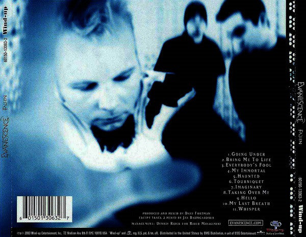 Evanescence : Fallen (CD, Album, DAD)