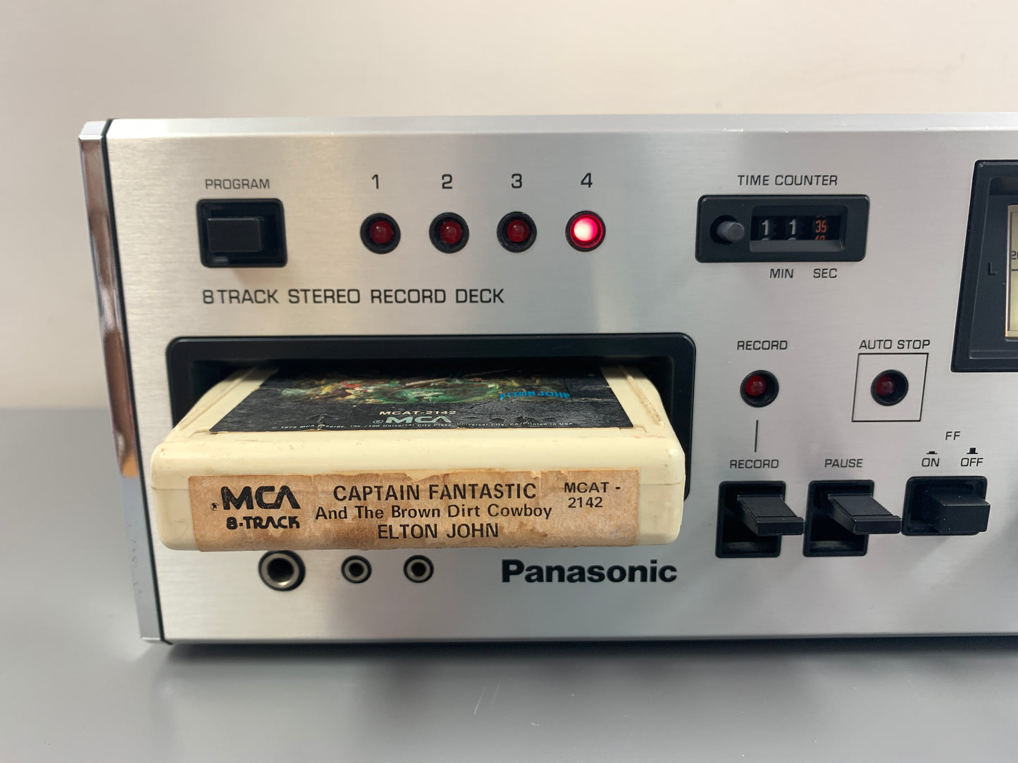 Panasonic RS-808 Eight Track Player