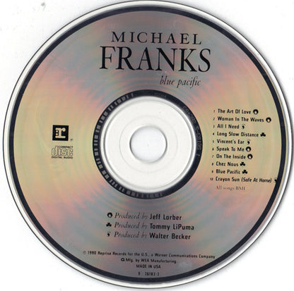 Michael Franks : Blue Pacific (CD, Album)