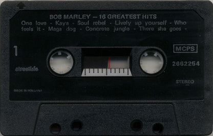 Bob Marley : 16 Greatest Hits (Cass, Comp, Abr)