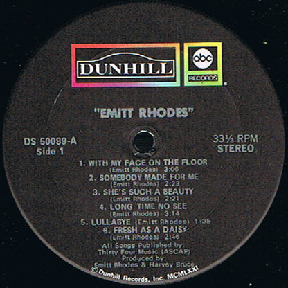 Emitt Rhodes : Emitt Rhodes (LP, Album, RE)