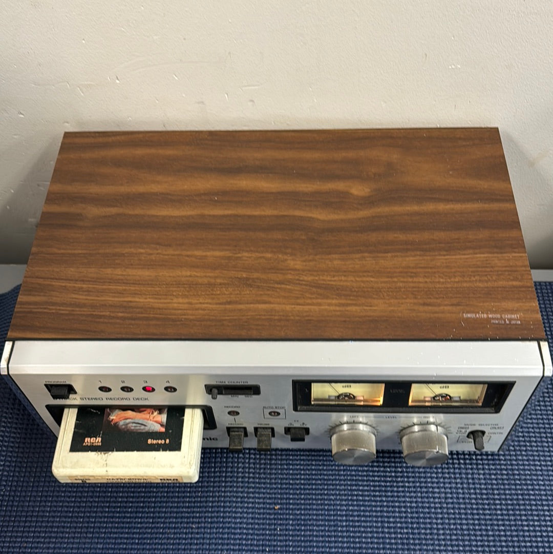Panasonic RS-808 Eight Track Player and Recorder – The Turntable Store