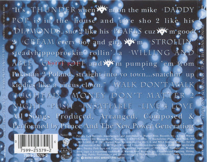 Prince & The New Power Generation : Diamonds And Pearls (CD, Album, RE)