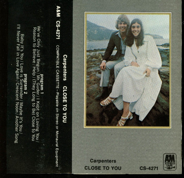 Carpenters : Close To You (Cass, Album, Tit)