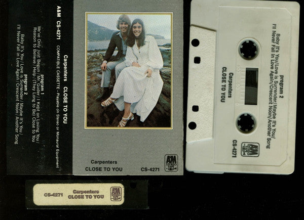 Carpenters : Close To You (Cass, Album, Tit)