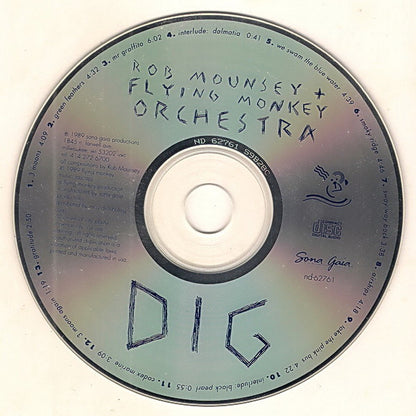 Rob Mounsey + Flying Monkey Orchestra : Dig (CD, Album, Promo)