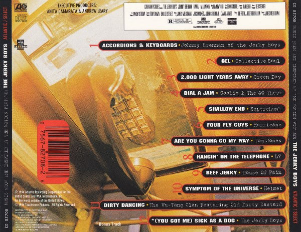 Various : The Jerky Boys - Original Movie Soundtrack (CD, Comp)