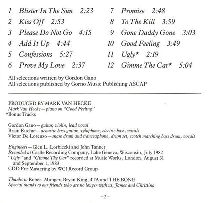 Violent Femmes : Violent Femmes (CD, Album, RE, SRC)