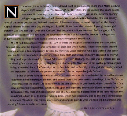 Various : The Story & Songs Of The Wizard Of Oz (Original Motion Picture Soundtrack) (CD, Album, RE, RM, S/Edition, Exp)