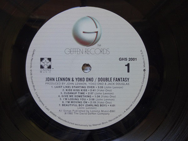 John Lennon & Yoko Ono : Double Fantasy (LP, Album, Eur)