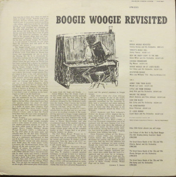 Various : Boogie Woogie Revisited (LP, Comp)
