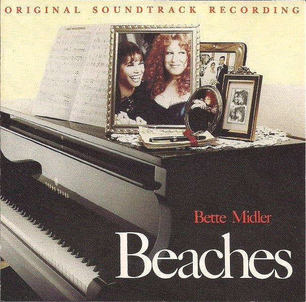 Bette Midler : Beaches (Original Soundtrack Recording) (CD, Album, Club)