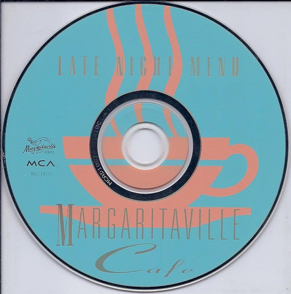 Various : Margaritaville Cafe Late Night Menu (CD, Comp)
