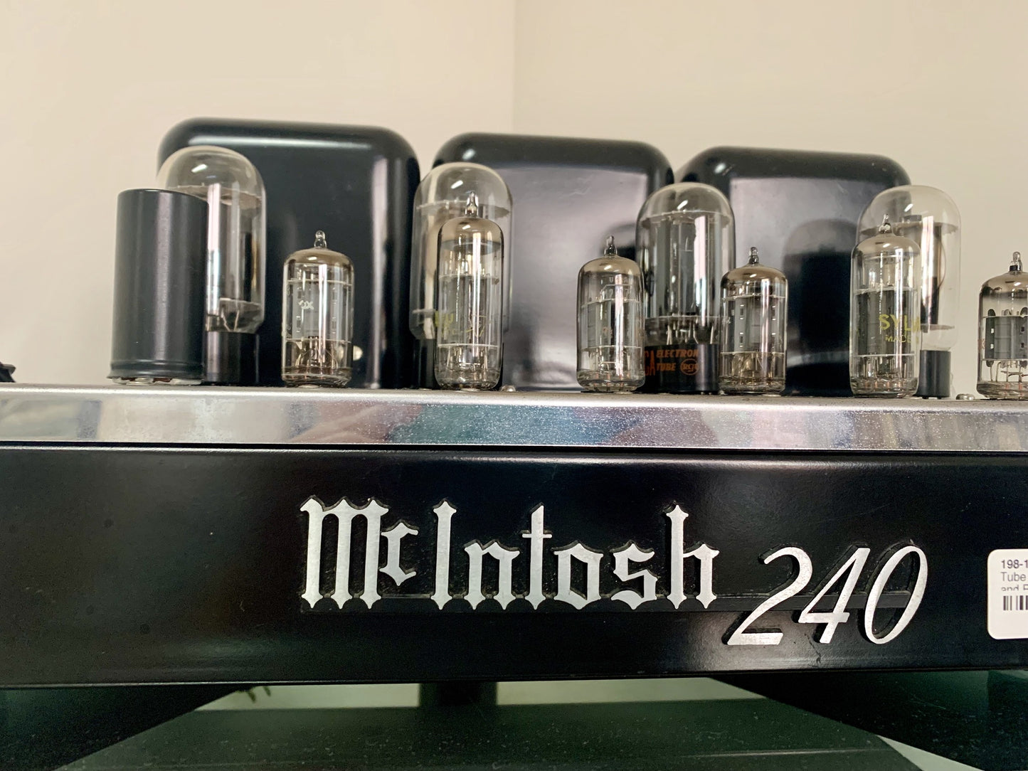 McIntosh MC240 Tube Power Amplifier * Full Rebuilt & Restore