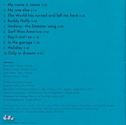 Weezer : Weezer (CD, Album, RE, Uni)