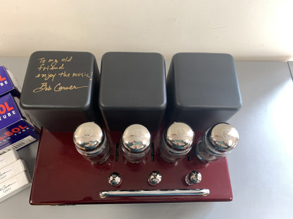 Bob Carver Crimson 275 Tube Power Amp *Manual *Box