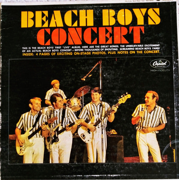The Beach Boys : Concert (LP, Album, Mono, LA )