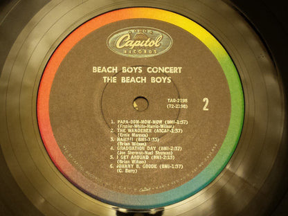 The Beach Boys : Concert (LP, Album, Mono, LA )