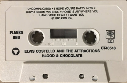 Elvis Costello And The Attractions* : Blood & Chocolate (Cass, Album)