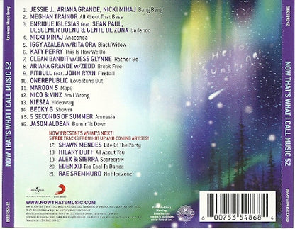 Various : Now That's What I Call Music! 52 (CD, Comp)