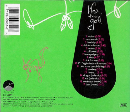 The Sugarcubes : Life's Too Good (CD, Album, Club)